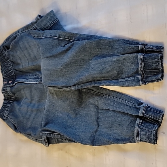 Madden Girl Blue Jogger Cargo Jeans Size M - Picture 2 of 6